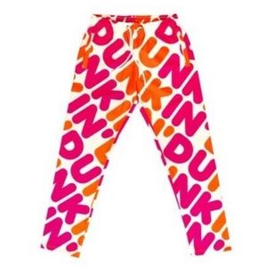 Brand new size Large dunkin sweatpants